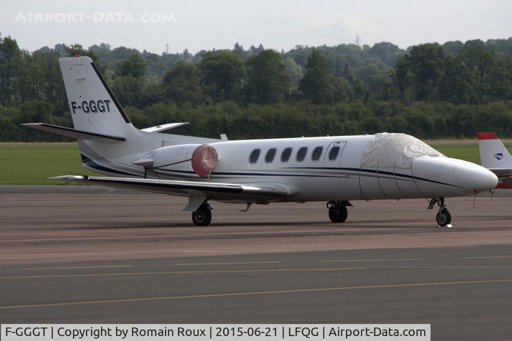 F-GGGT, Cessna F550 Citation II C/N F550-0611, Parked