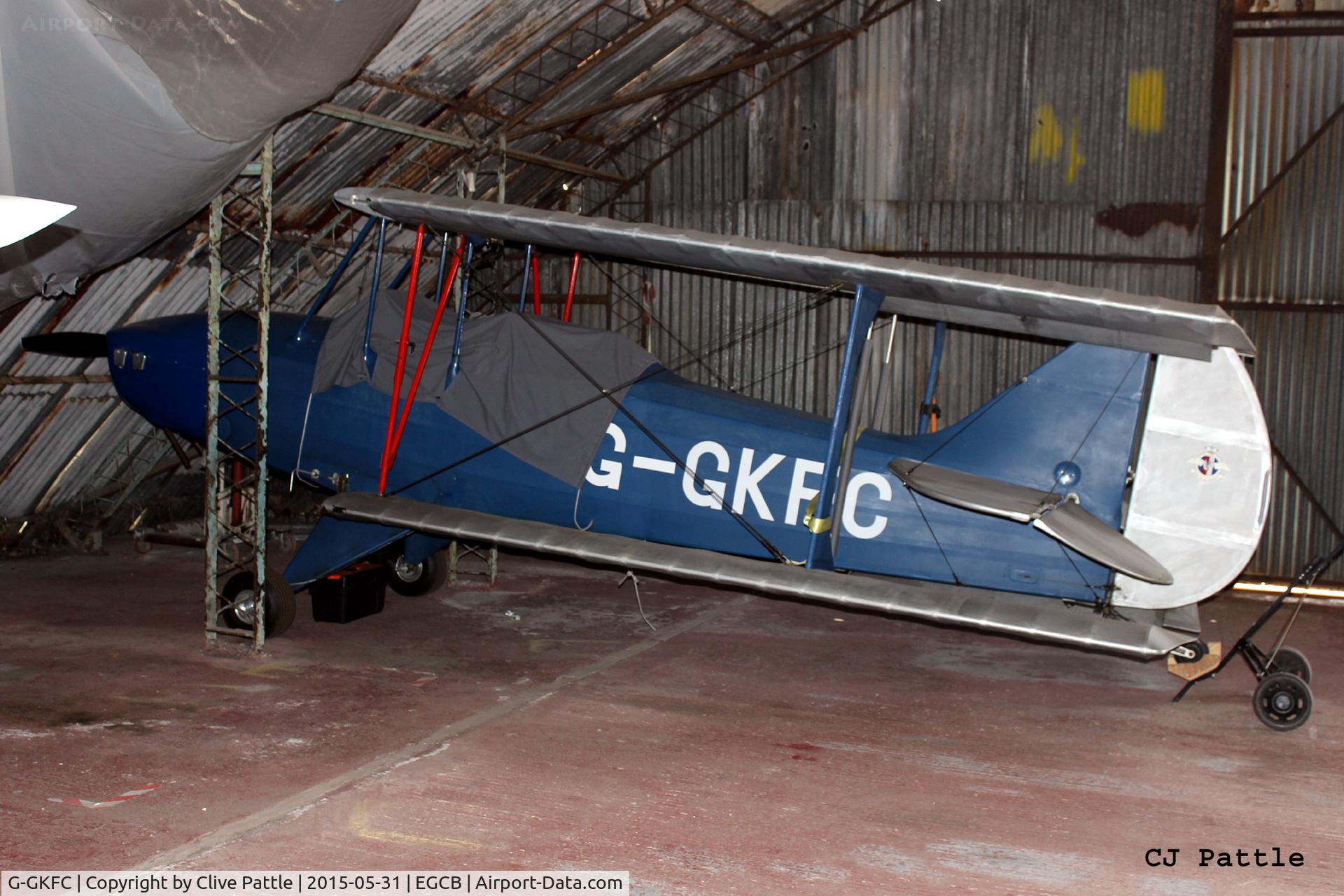G-GKFC, 1999 Tiger Cub Developments RL5A Sherwood Ranger LW C/N PFA 237-12947, Hangared at Barton Airfield, Manchester - EGCB