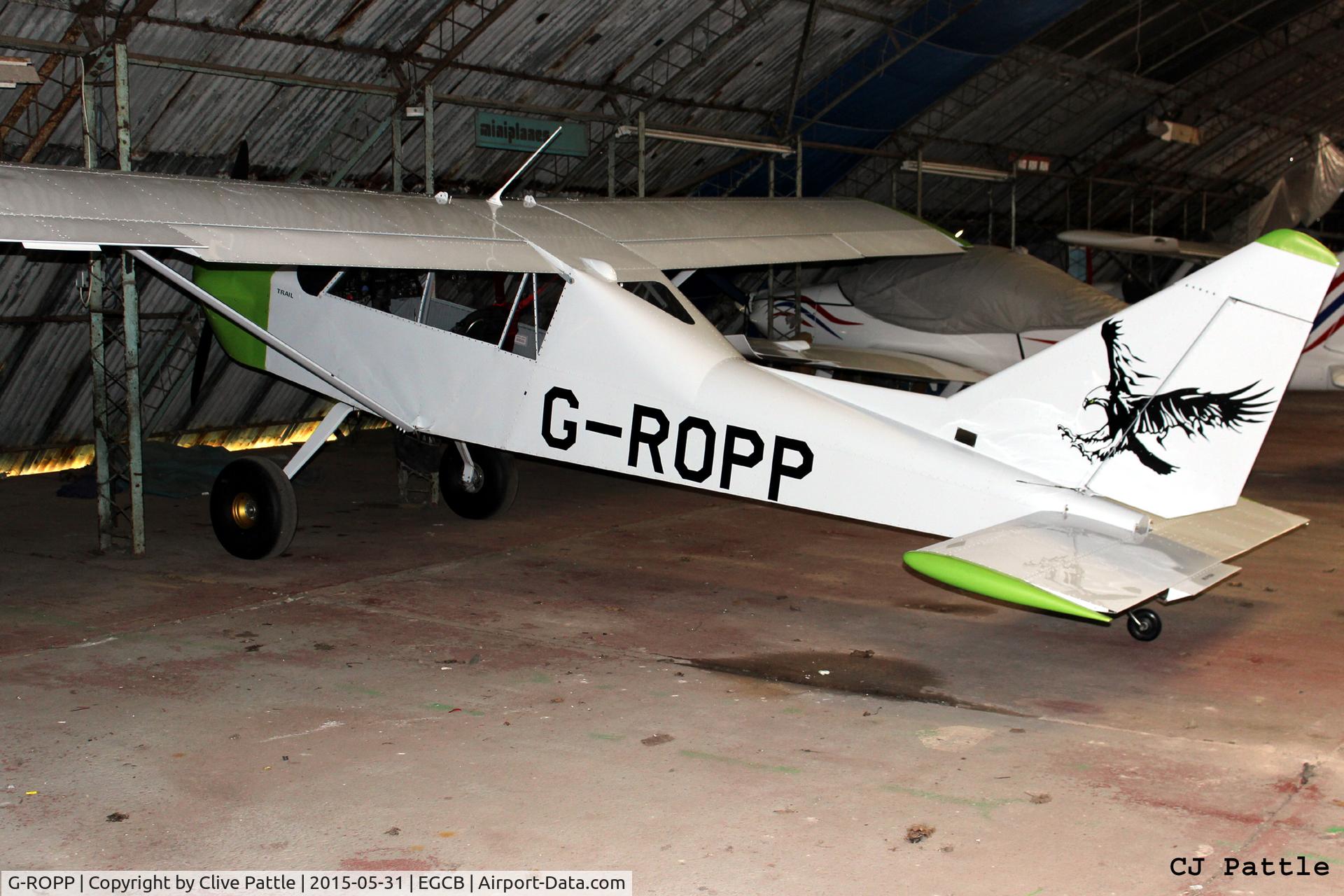 G-ROPP, 2012 Groppo Trial C/N LAA 372-15178, Hangared at Barton EGCB, Manchester