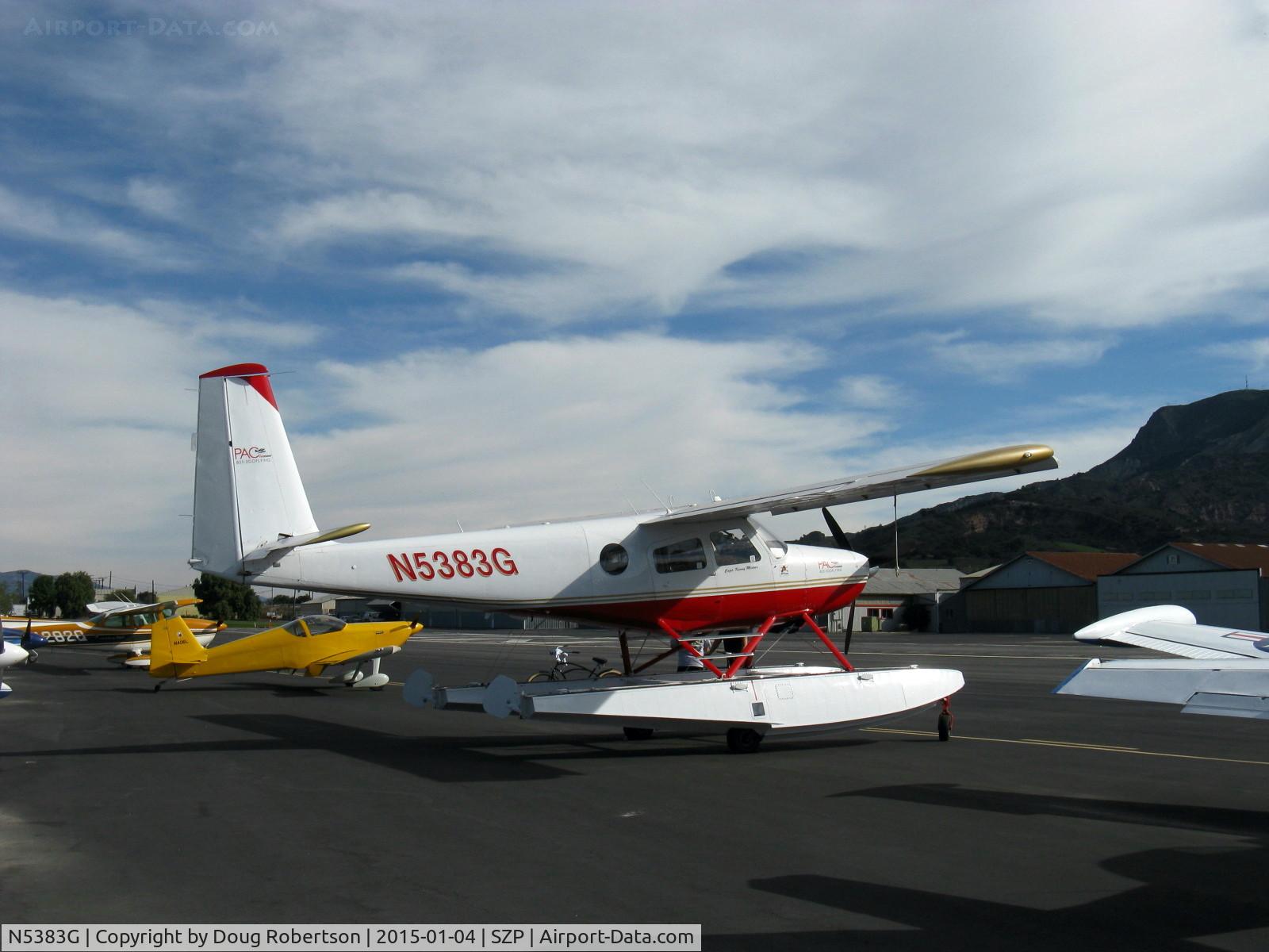 N5383G, 1967 Helio H-295/U10D C/N 1249, 1967 Helio HT-295/U-10D SUPER COURIER, Lycoming GO-480 295 Hp, on retractable gear/floats is quite the attraction