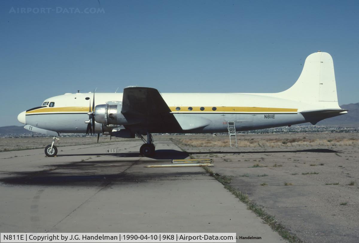 N811E, Douglas C-54G Skymaster C/N 36080, Later to Brooks fuel and destroyed in an accident.