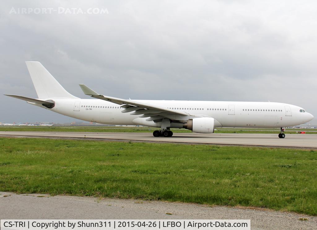 CS-TRI, 1996 Airbus A330-322 C/N 120, Lining up rwy 14L for departure... Used by Belgian Air Force this day for logistic