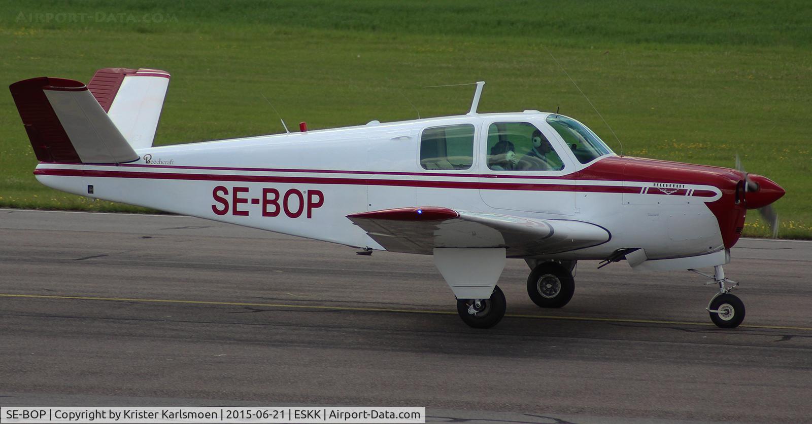 SE-BOP, 1948 Beech A35 Bonanza C/N D-1503, Nice Bonanza!