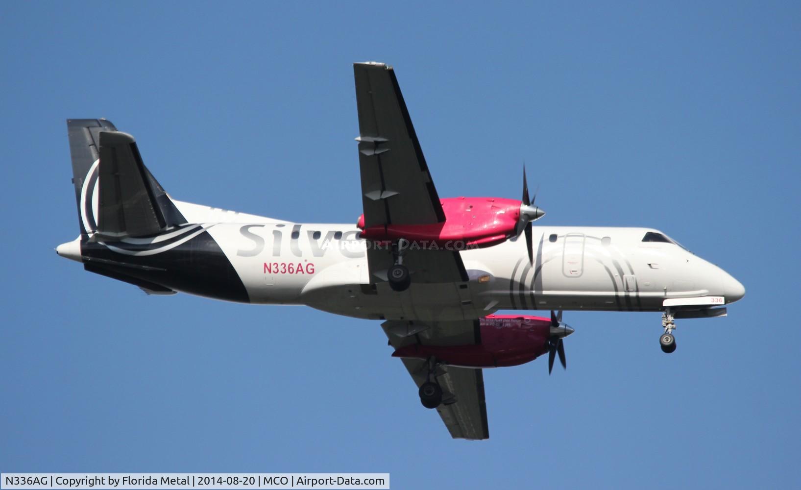 N336AG, 1998 Saab 340B+ C/N 340B-436, Silver Airways Saab 340B