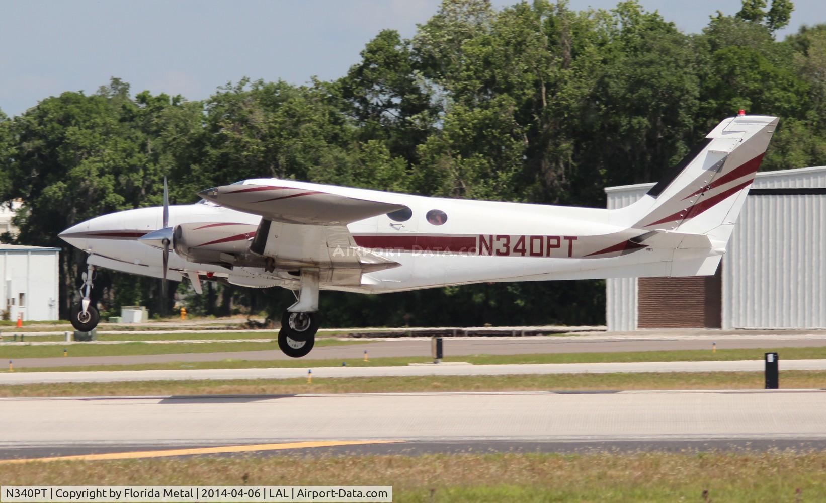 N340PT, 1972 Cessna 340 C/N 340-0014, Cessna 340