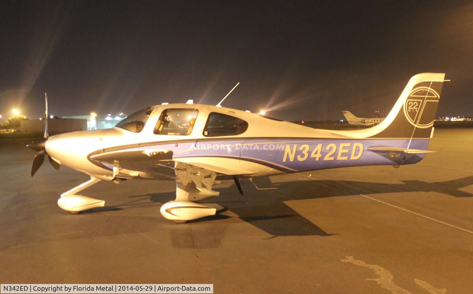 N342ED, 2013 Cirrus SR22T C/N 0485, Cirrus SR22T