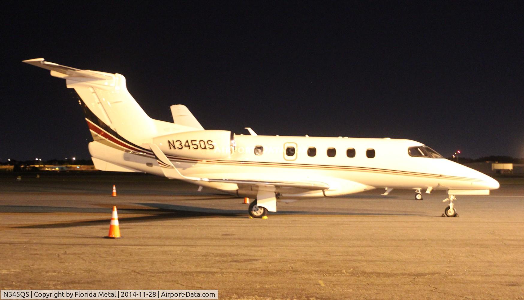 N345QS, 2014 Embraer EMB-505 Phenom 300 C/N 50500230, Net Jets Phenom 300