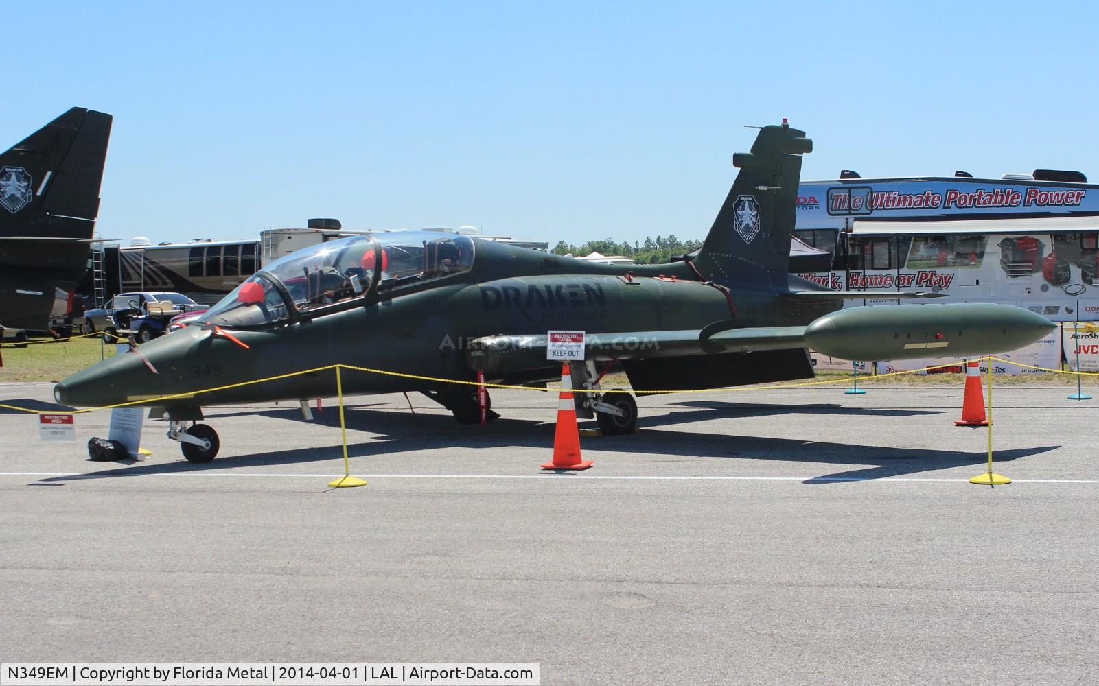 N349EM, 1991 Aermacchi MB-339CB C/N 6830/181, Draken Intl Aermacchi MB-339CB