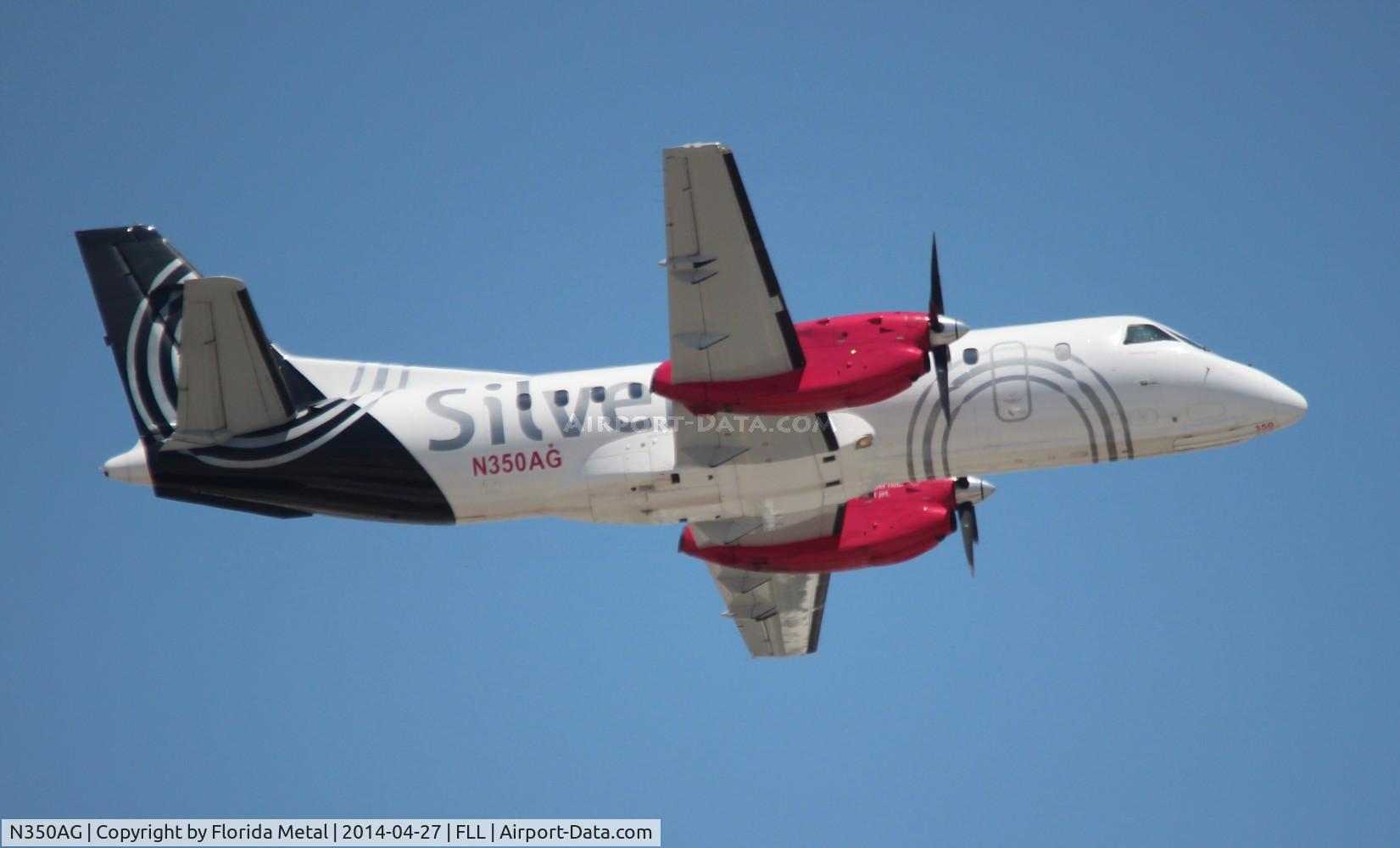 N350AG, 1998 Saab 340B+ C/N 340B-450, Silver Airways