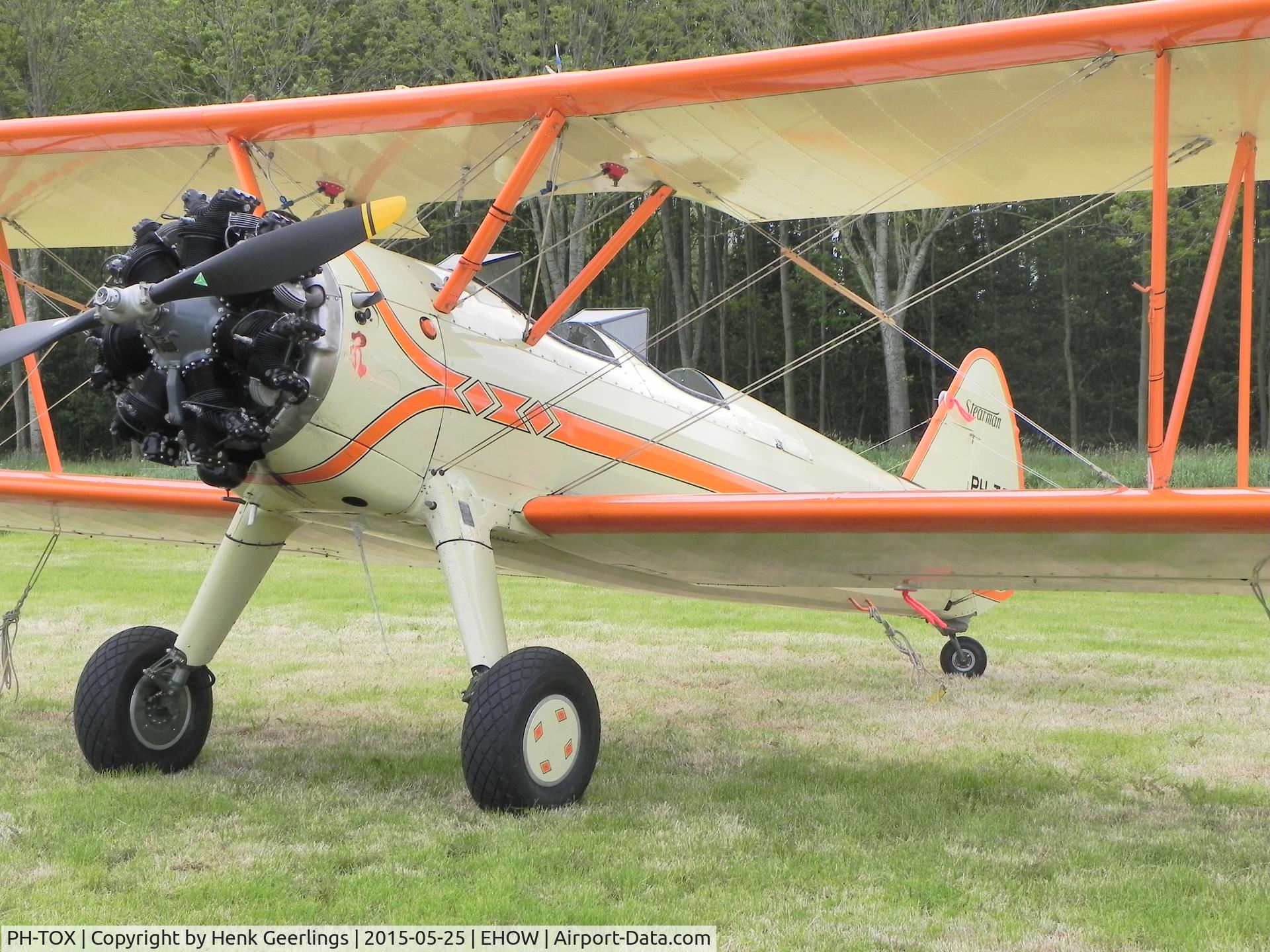 PH-TOX, 1943 Boeing A75 C/N 75-7027, Oostwold Airshow