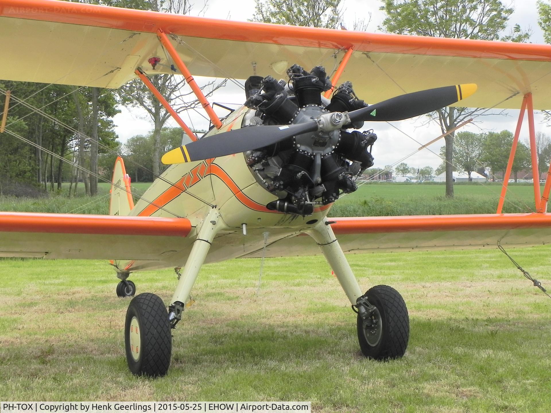PH-TOX, 1943 Boeing A75 C/N 75-7027, Oostwold Airshow
