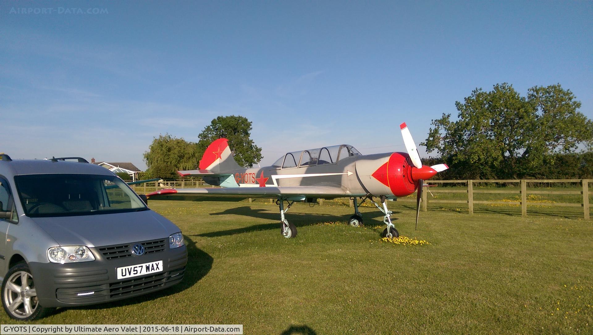 G-YOTS, 1990 Bacau Yak-52 C/N 9010308, Stunning YAK-52