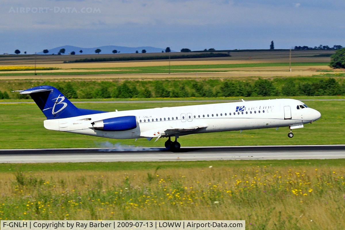 F-GNLH, 1991 Fokker 100 (F-28-0100) C/N 11311, Fokker F-100 [11311] (Blue Line) Vienna-Schwechat~OE 13/07/2009