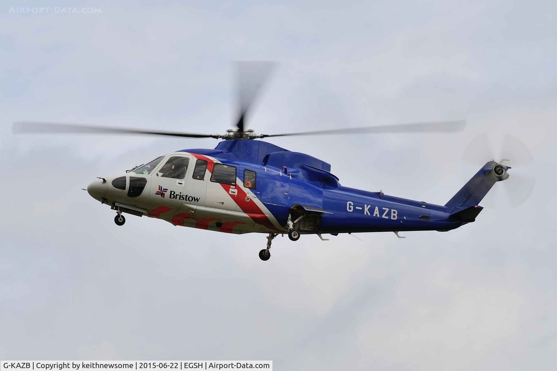 G-KAZB, 2006 Sikorsky S-76C C/N 760614, Regular Visitor.