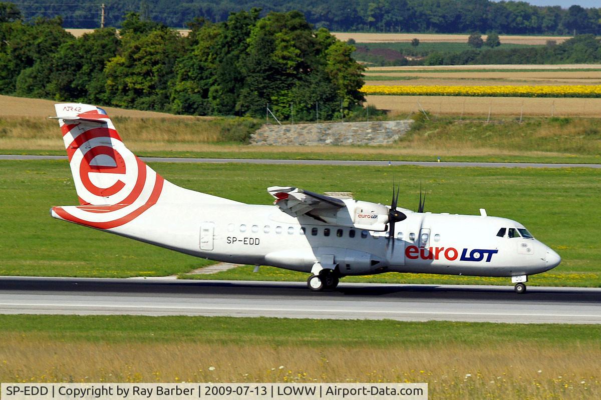 SP-EDD, 1996 ATR 42-500 C/N 530, Aerospatiale ATR-42-512 [530] (Eurolot) Vienna-Schwechat~OE 13/07/2009