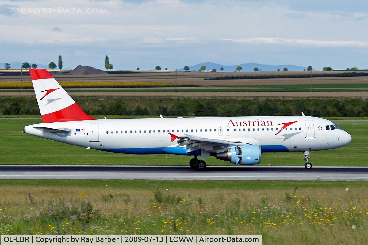 OE-LBR, 2000 Airbus A320-214 C/N 1150, Airbus A320-214 [1150] (Austrian Airlines) Vienna-Schwechat~OE 13/07/2009