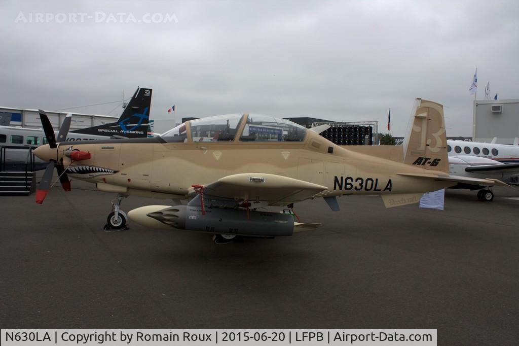 N630LA, 2013 Hawker Beechcraft AT-6B Texan II C/N AT-3, Parked