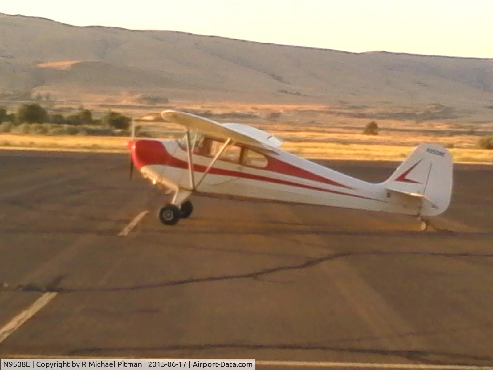 N9508E, 1946 Aeronca 11AC Chief C/N 11AC-1144, This aircraft photo taken June 20th 2015, Dalkesport, Wa.