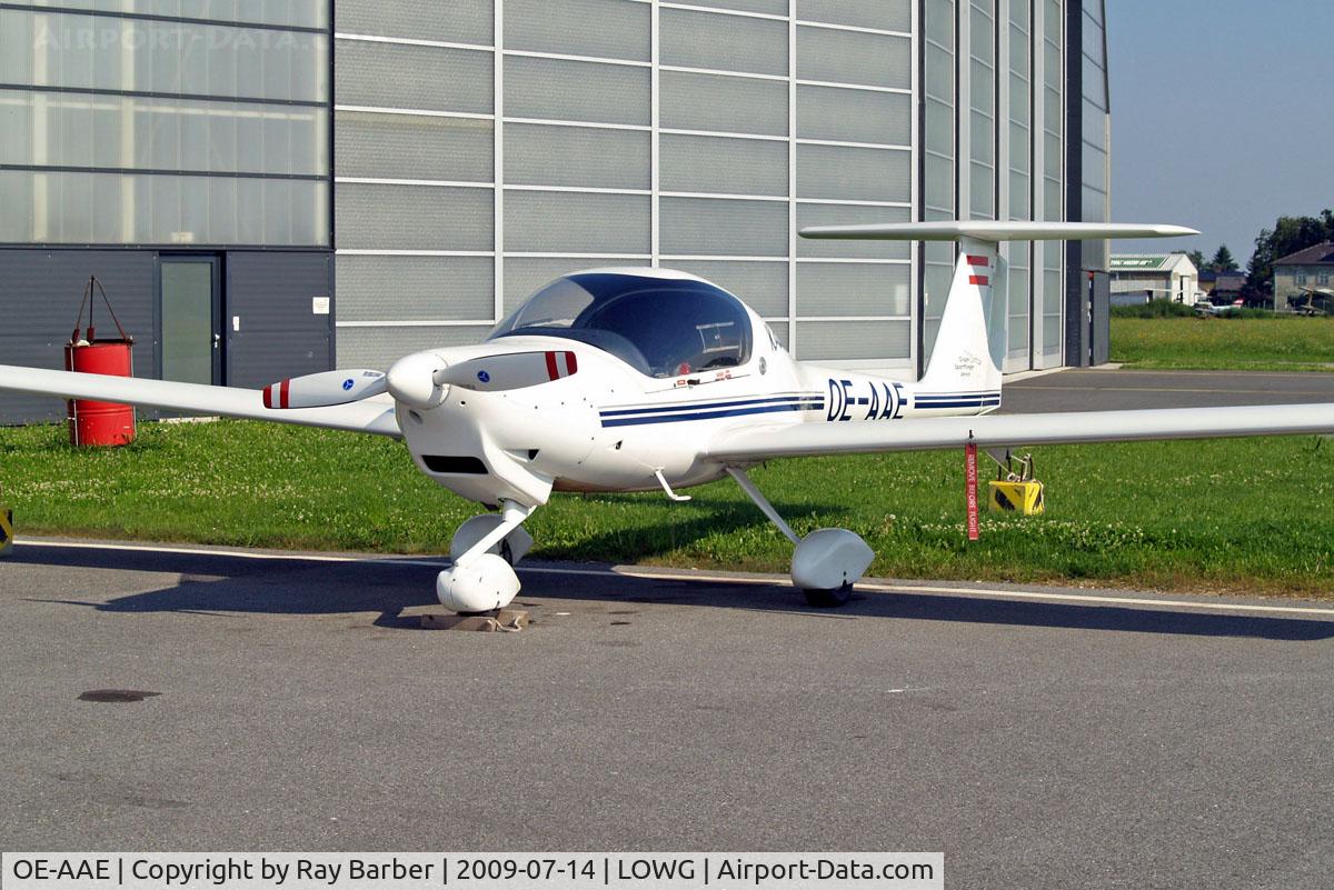 OE-AAE, Diamond DA-20A-1 Katana C/N 10213, Diamond DA.20-A1 Katana [10213] Graz~OE 14/07/2009