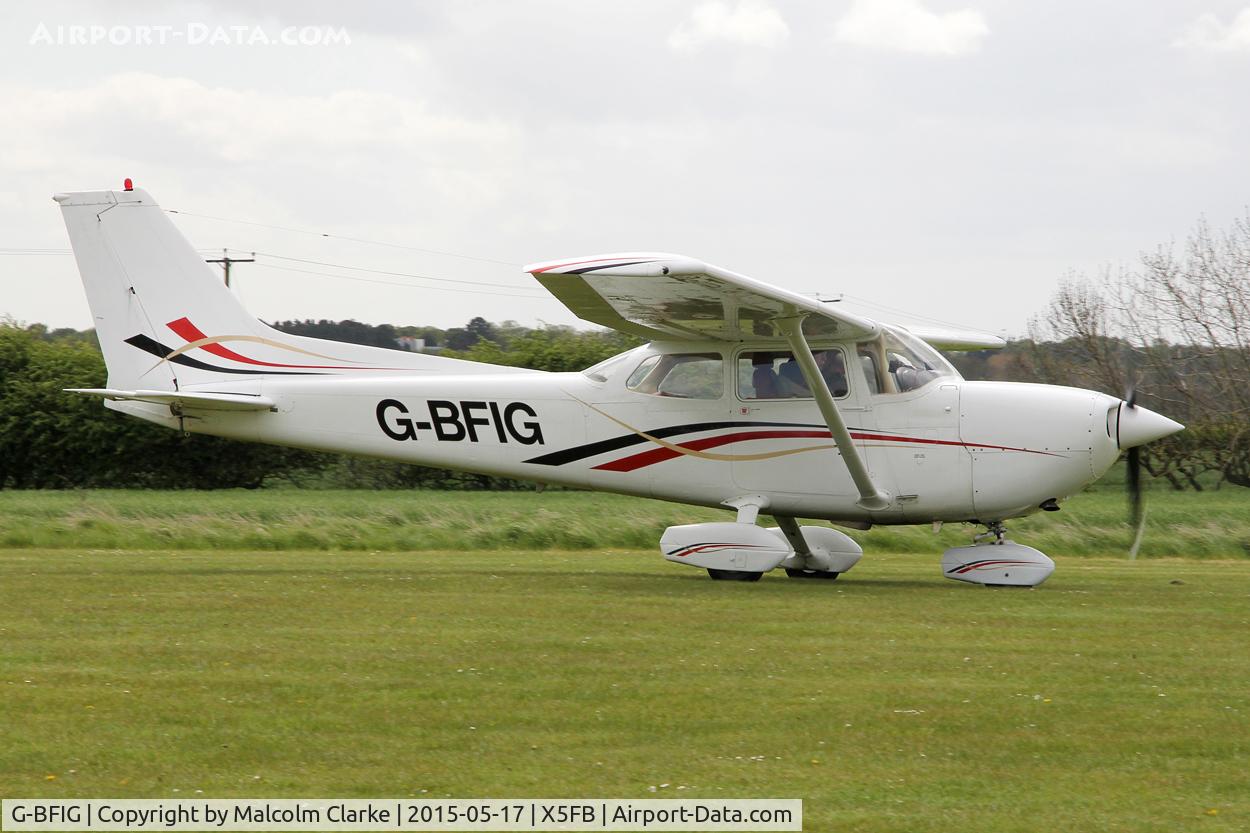 G-BFIG, 1977 Reims FR172K Hawk XP C/N 0615, Reims FR172K Hawk XP at the opening of Fishburn Airfield's new clubhouse, May 17th 2015.