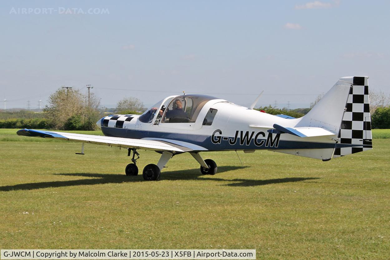 G-JWCM, 1980 Scottish Aviation Bulldog Series 120 Model 1210 C/N BH120/408, Scottish Aviation Bulldog Series 120 Model 1210 at Fishburn Airfield UK, May 23rd 2015.