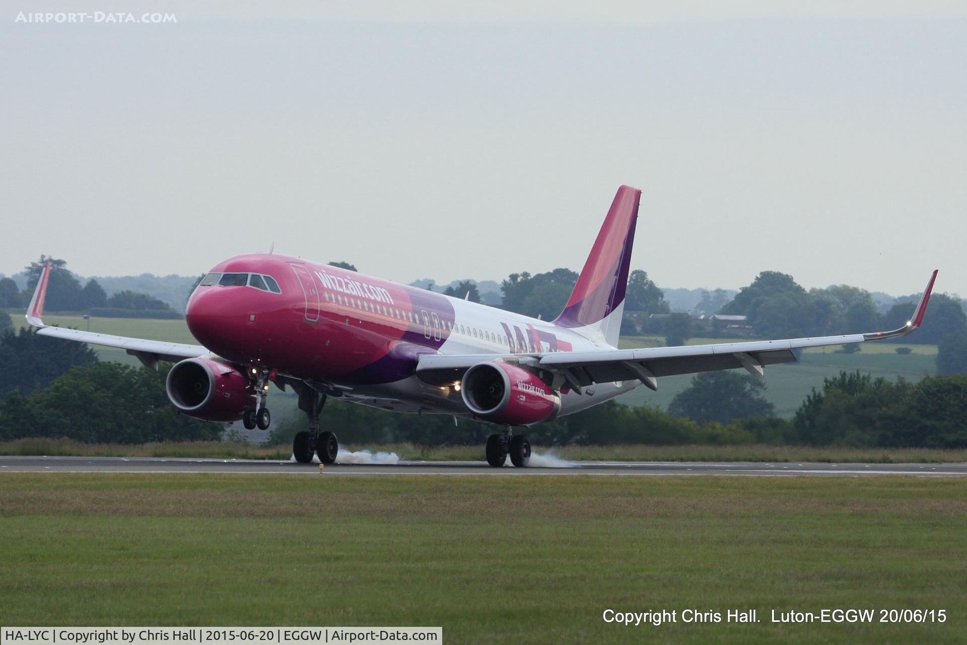 HA-LYC, 2014 Airbus A320-232 C/N 6098, Wizzair