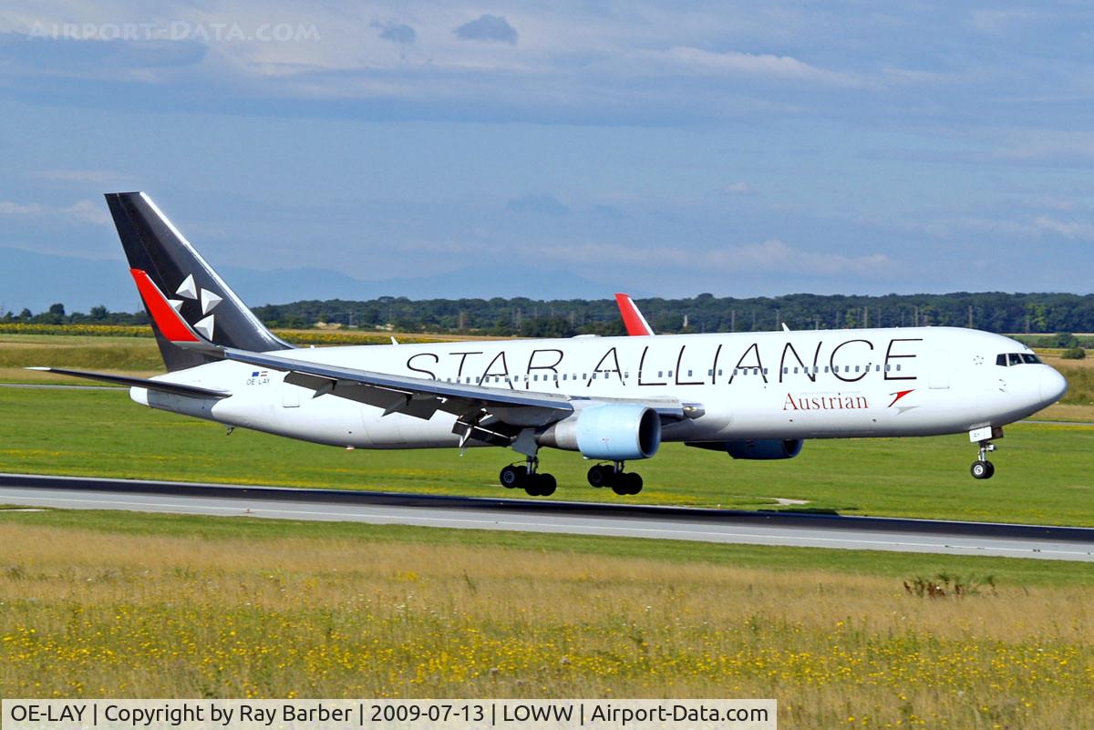 OE-LAY, 1998 Boeing 767-3Z9/ER C/N 29867, Boeing 767-3Z9ER [29867] (Austrian Airlines) Vienna-Schwechat~OE 13/07/2009
