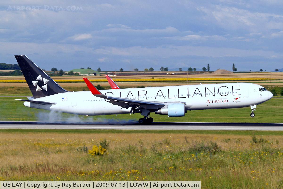 OE-LAY, 1998 Boeing 767-3Z9/ER C/N 29867, Boeing 767-3Z9ER [29867] (Austrian Airlines) Vienna-Schwechat~OE 13/07/2009