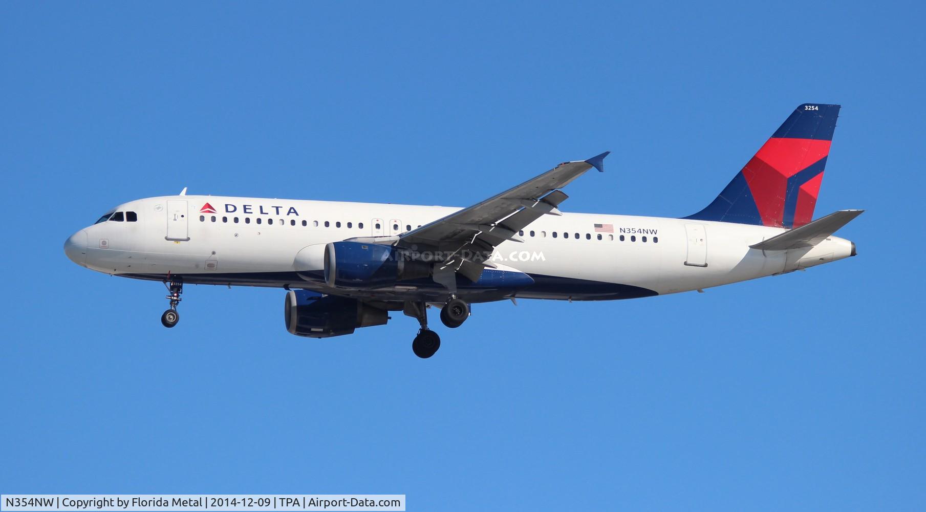 N354NW, 1998 Airbus A320-212 C/N 801, Delta