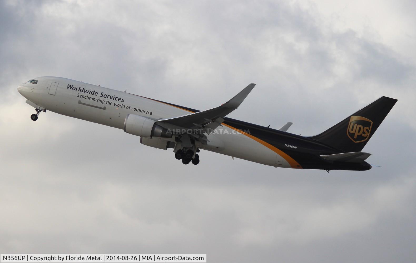 N356UP, 2013 Boeing 767-34AF/ER C/N 37869, UPS 767-300