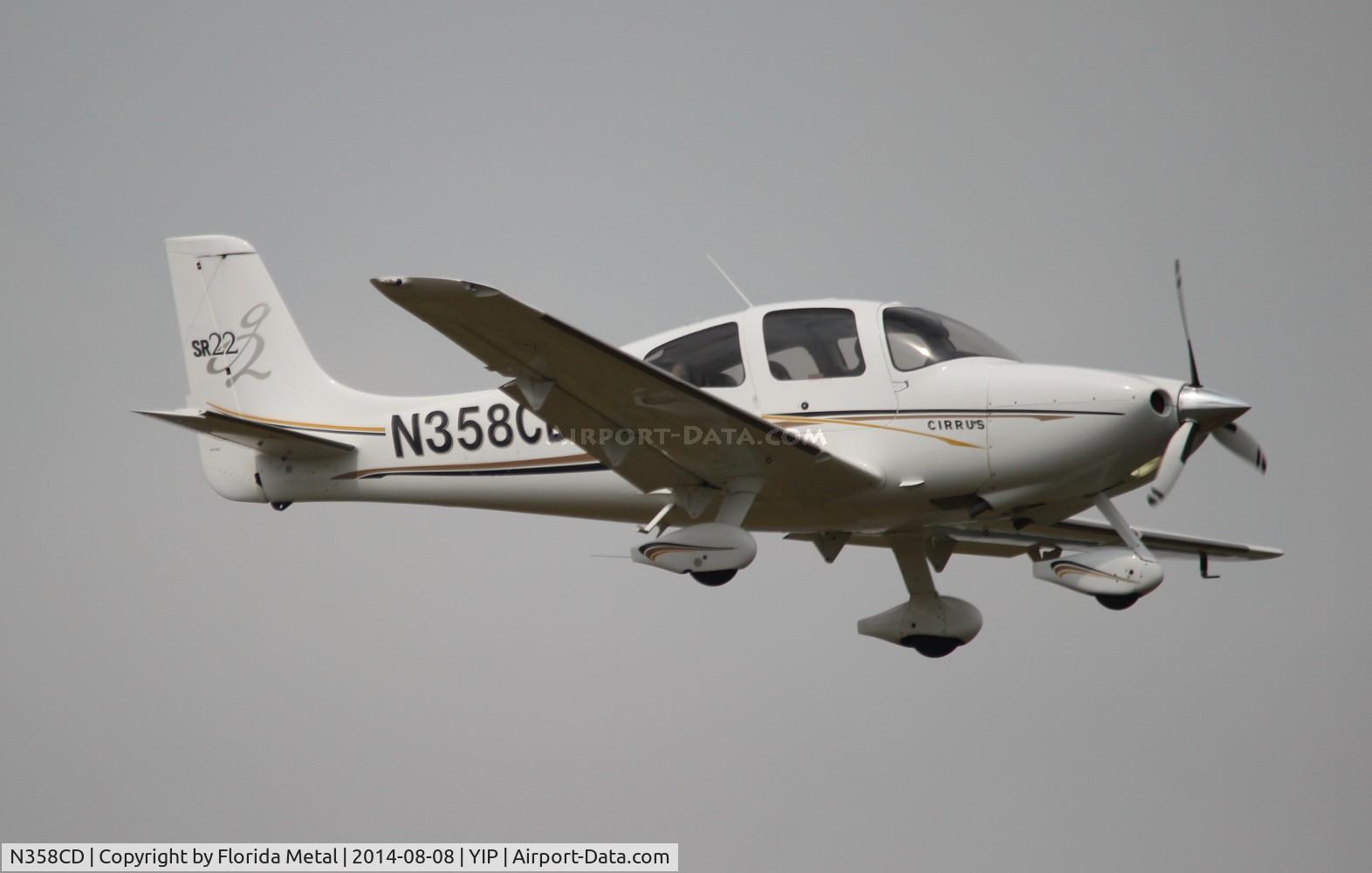 N358CD, 2004 Cirrus SR22 G2 C/N 0967, Cirrus SR22