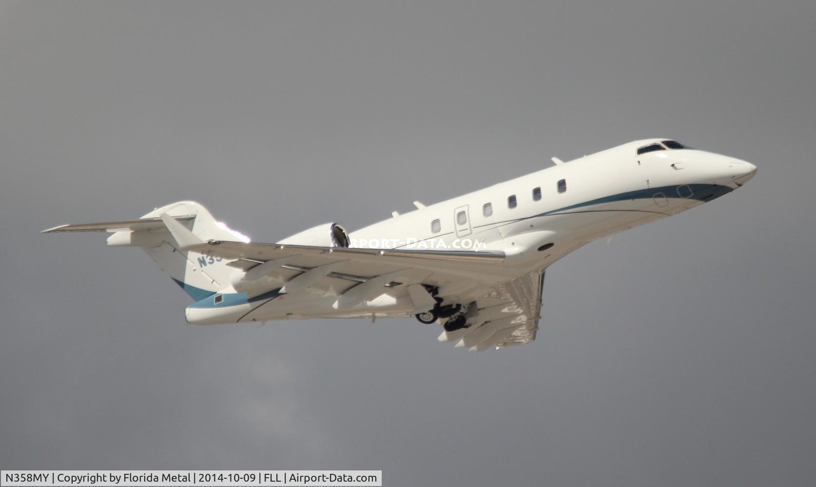 N358MY, 2012 Bombardier Challenger 300 (BD-100-1A10) C/N 20369, Challenger 300