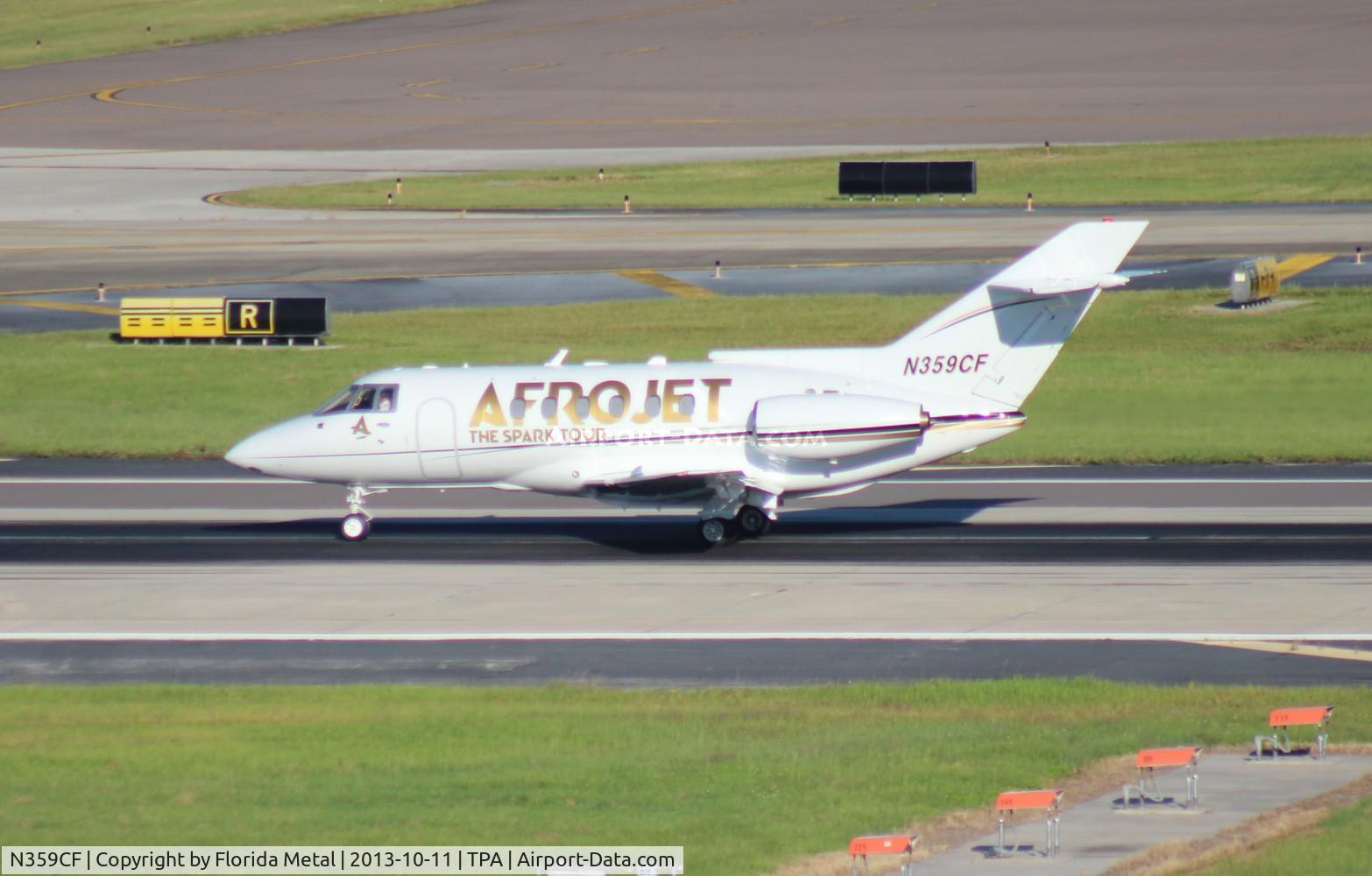 N359CF, 1989 British Aerospace BAe.125 Series 800A C/N 258154, 