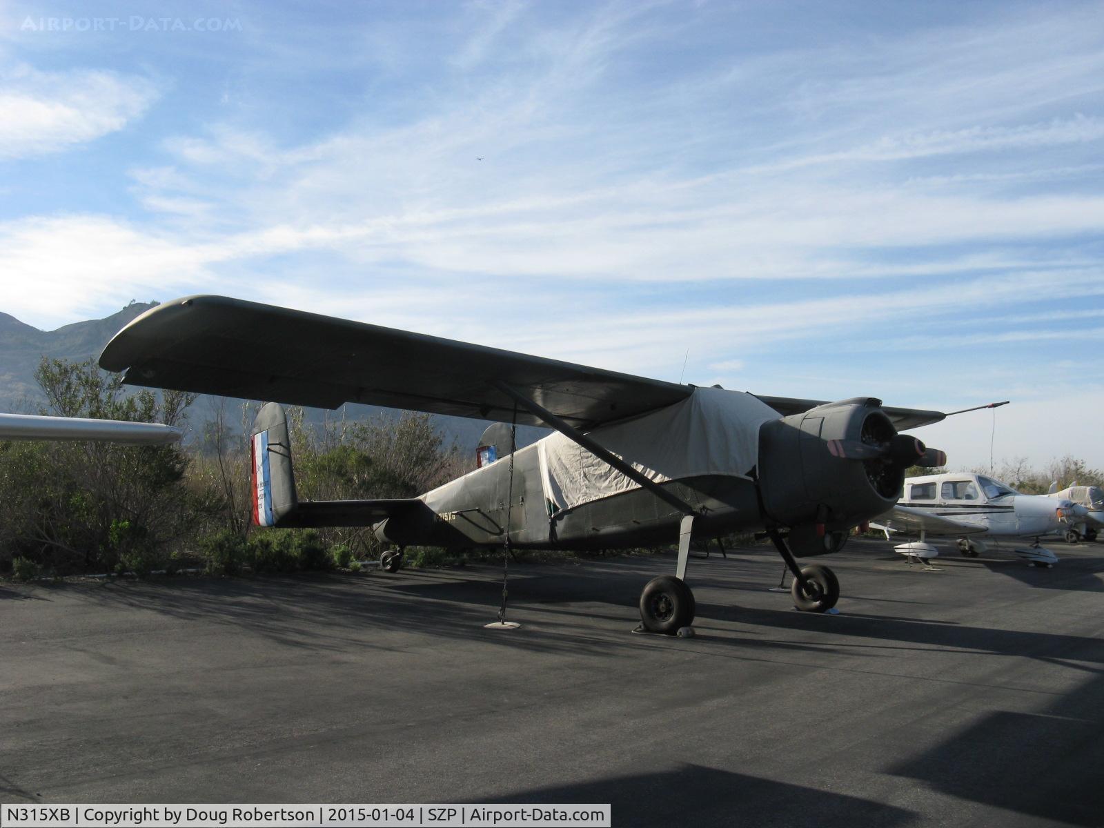 N315XB, Max Holste MH-1521M Broussard C/N 23, 1957 Avions Max Holste MH-1521M BROUSSARD, P&W R-985 AN-4 450 Hp radial, Experimental class warbird