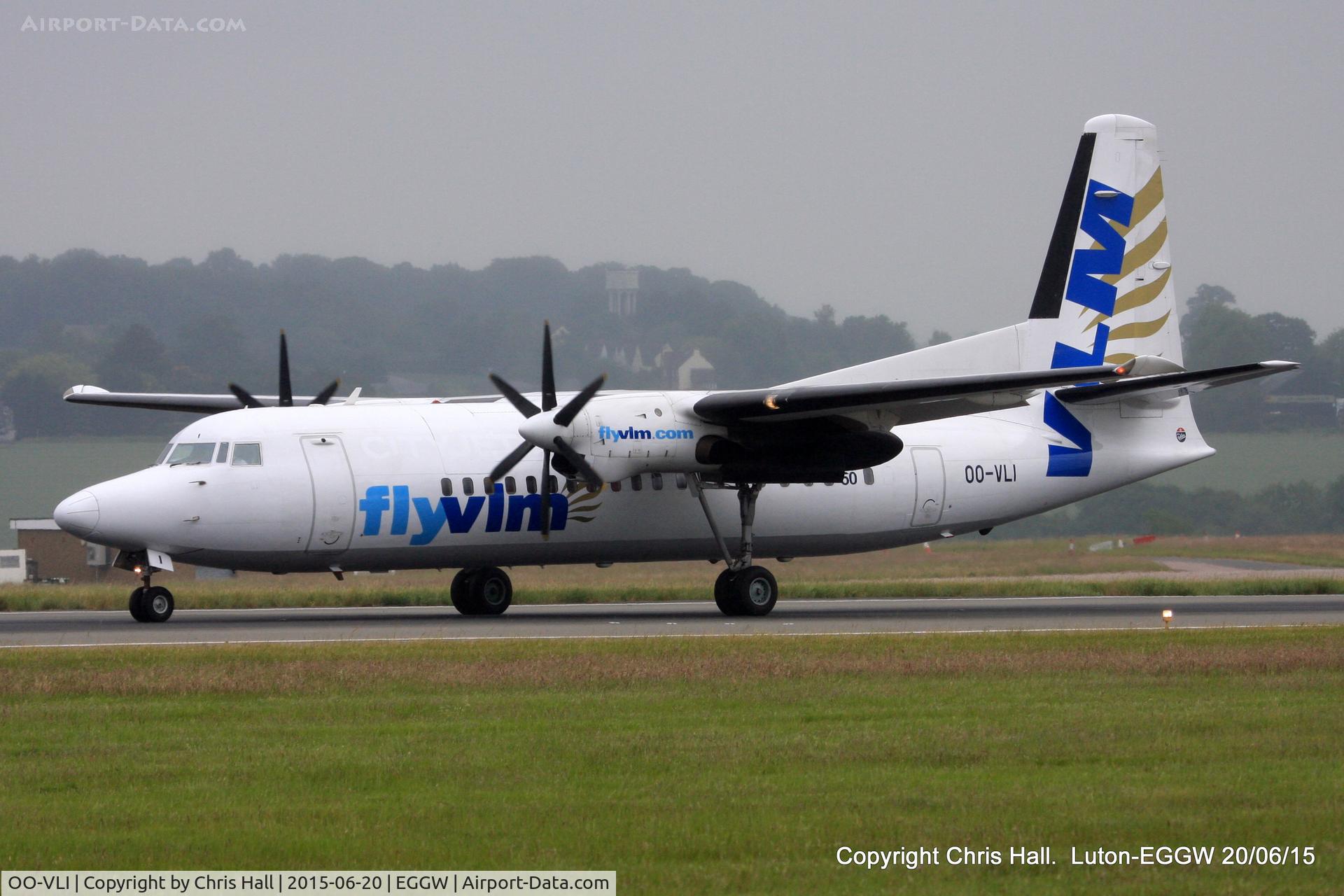 OO-VLI, 1991 Fokker 50 C/N 20226, VLM