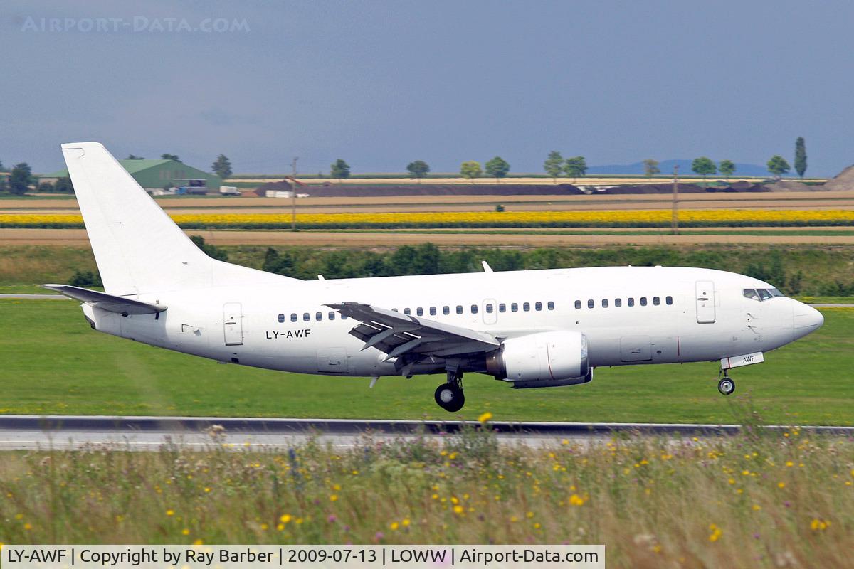 LY-AWF, 1993 Boeing 737-522 C/N 26707, Boeing 737-522 [26707] (Tajik Air) Vienna-Schwechat~OE 13/07/2009