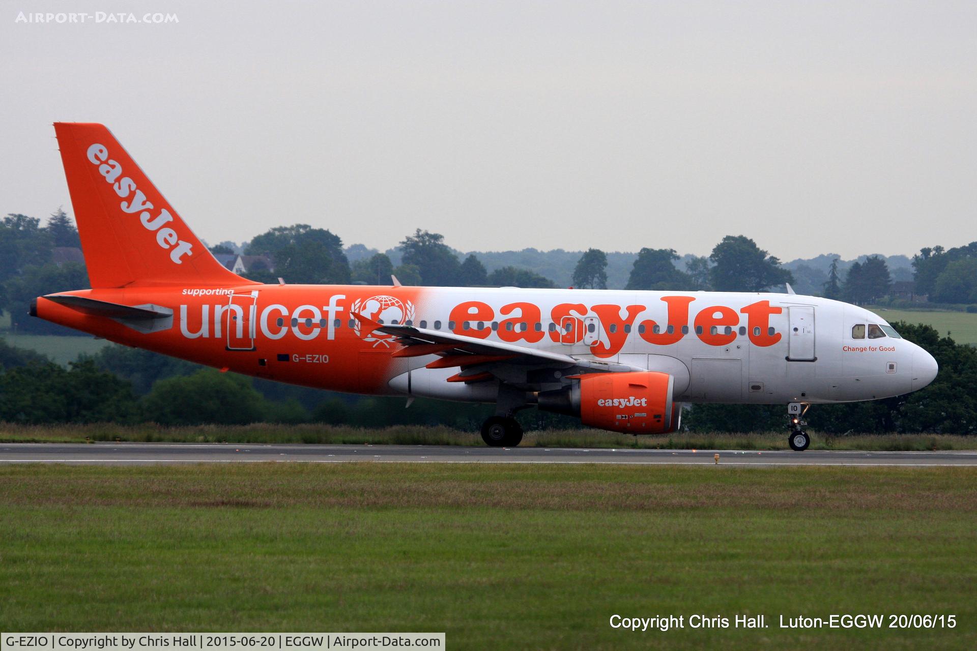 G-EZIO, 2005 Airbus A319-111 C/N 2512, easyJet