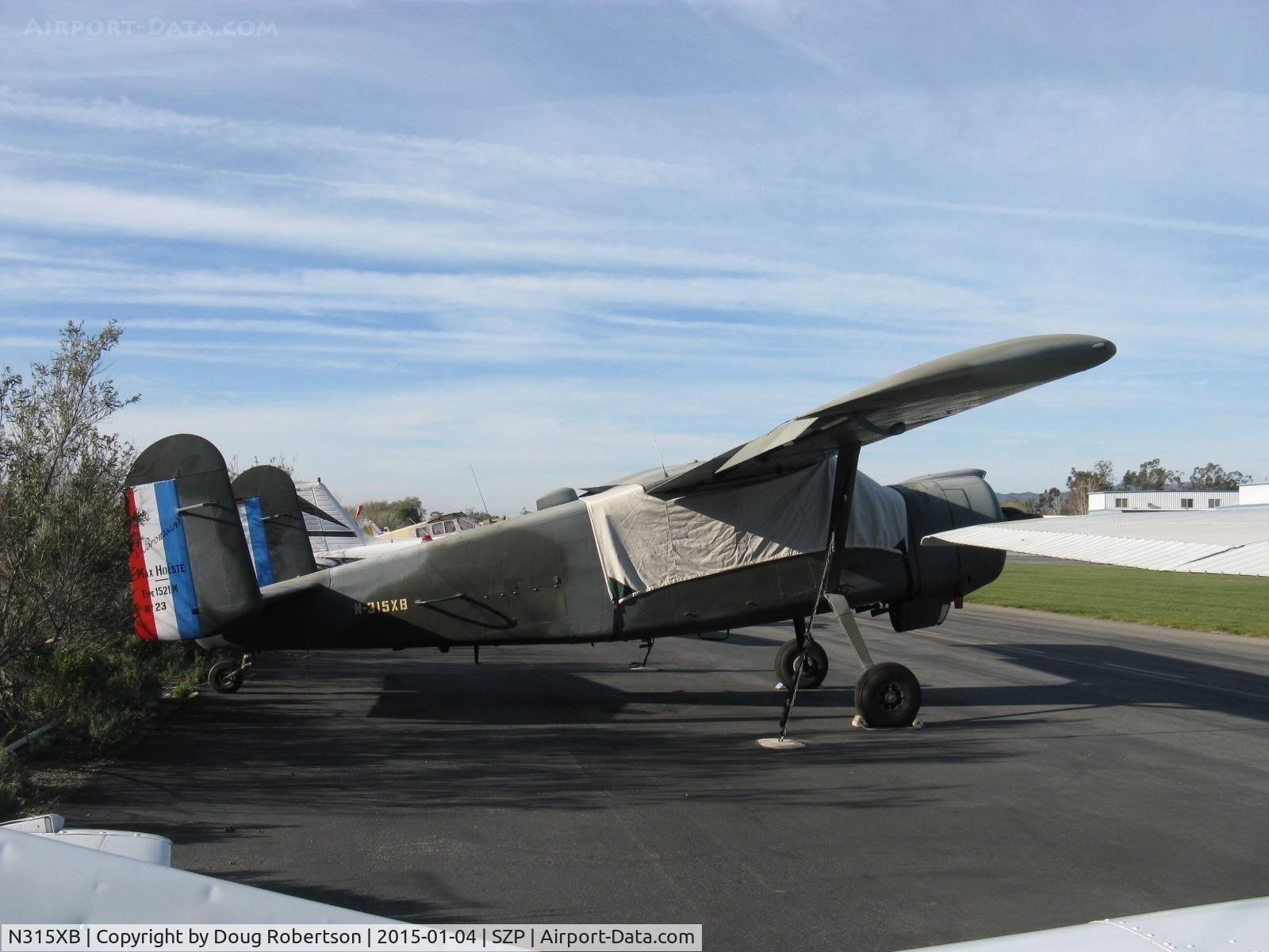 N315XB, Max Holste MH-1521M Broussard C/N 23, 1957 Avions Max Holste MH-1521M BROUSSARD, Pratt & Whitney R-985 AN-4 Wasp 450 Hp radial, six-seat light utility transport, 335 manufactured, Experimental class French Army warbird