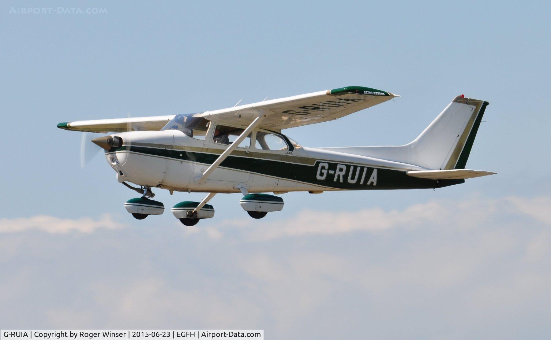 G-RUIA, 1979 Reims F172N Skyhawk C/N 1856, Resident Reims/Cessna Skyhawk operated by Cambrian Flying Club.