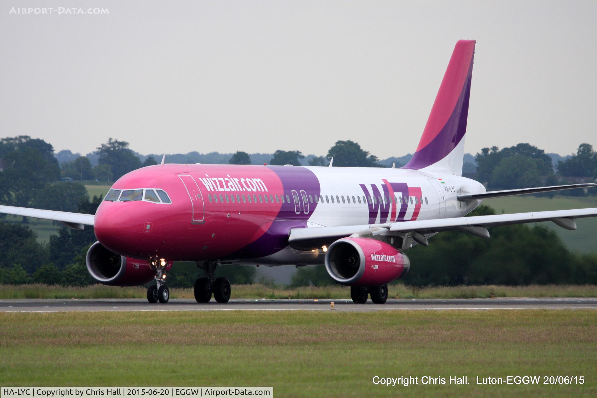 HA-LYC, 2014 Airbus A320-232 C/N 6098, Wizzair