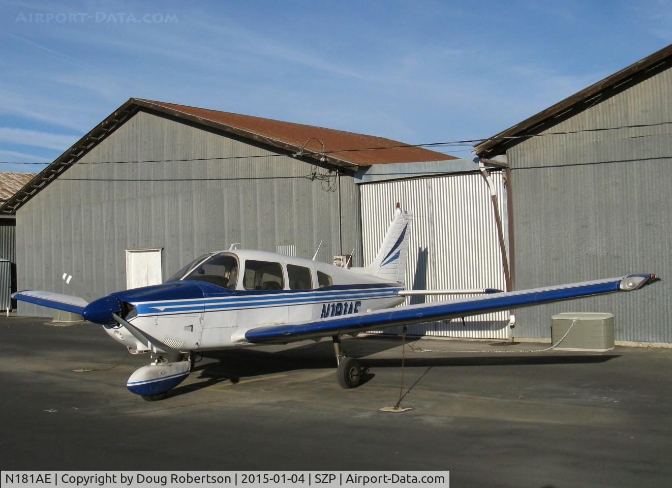 N181AE, 1977 Piper PA-28-181 C/N 28-7890235, 1977 Piper PA-18-181 ARCHER II, Lycoming O-360-A4M 180 Hp