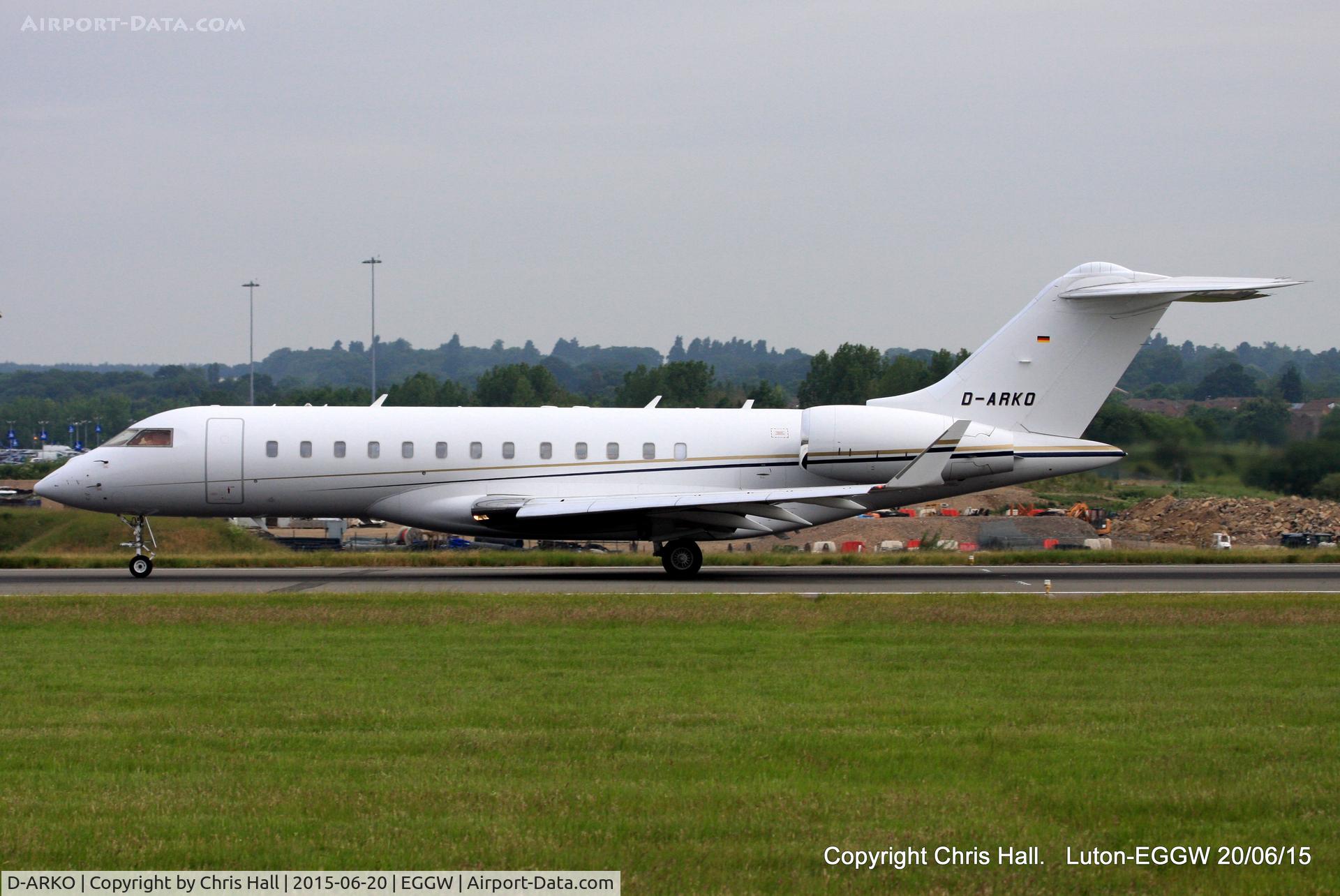 D-ARKO, 2009 Bombardier BD-700-1A10 Global Express C/N 9348, K5 Aviation