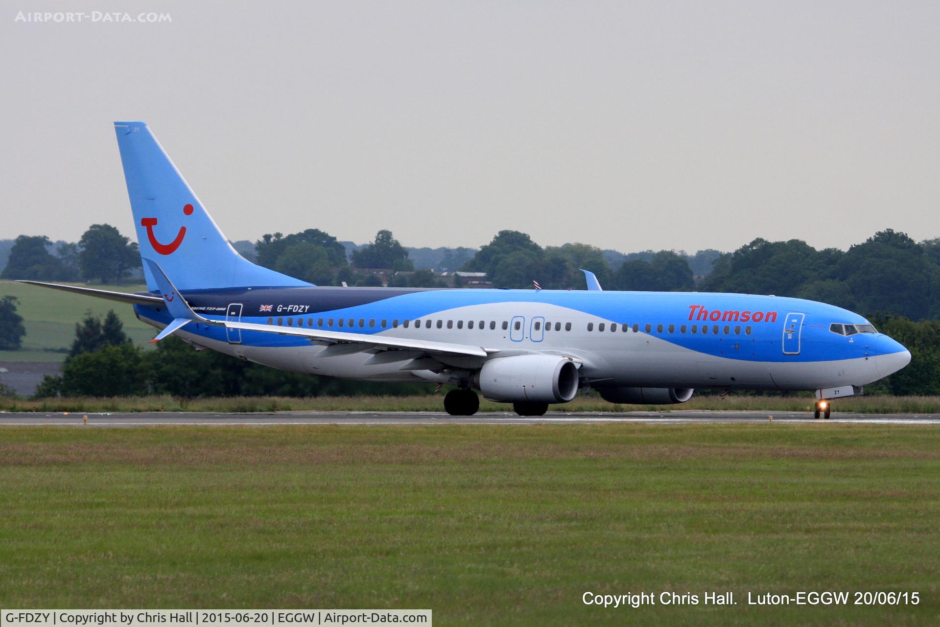 G-FDZY, 2011 Boeing 737-8K5 C/N 37261, Thomson