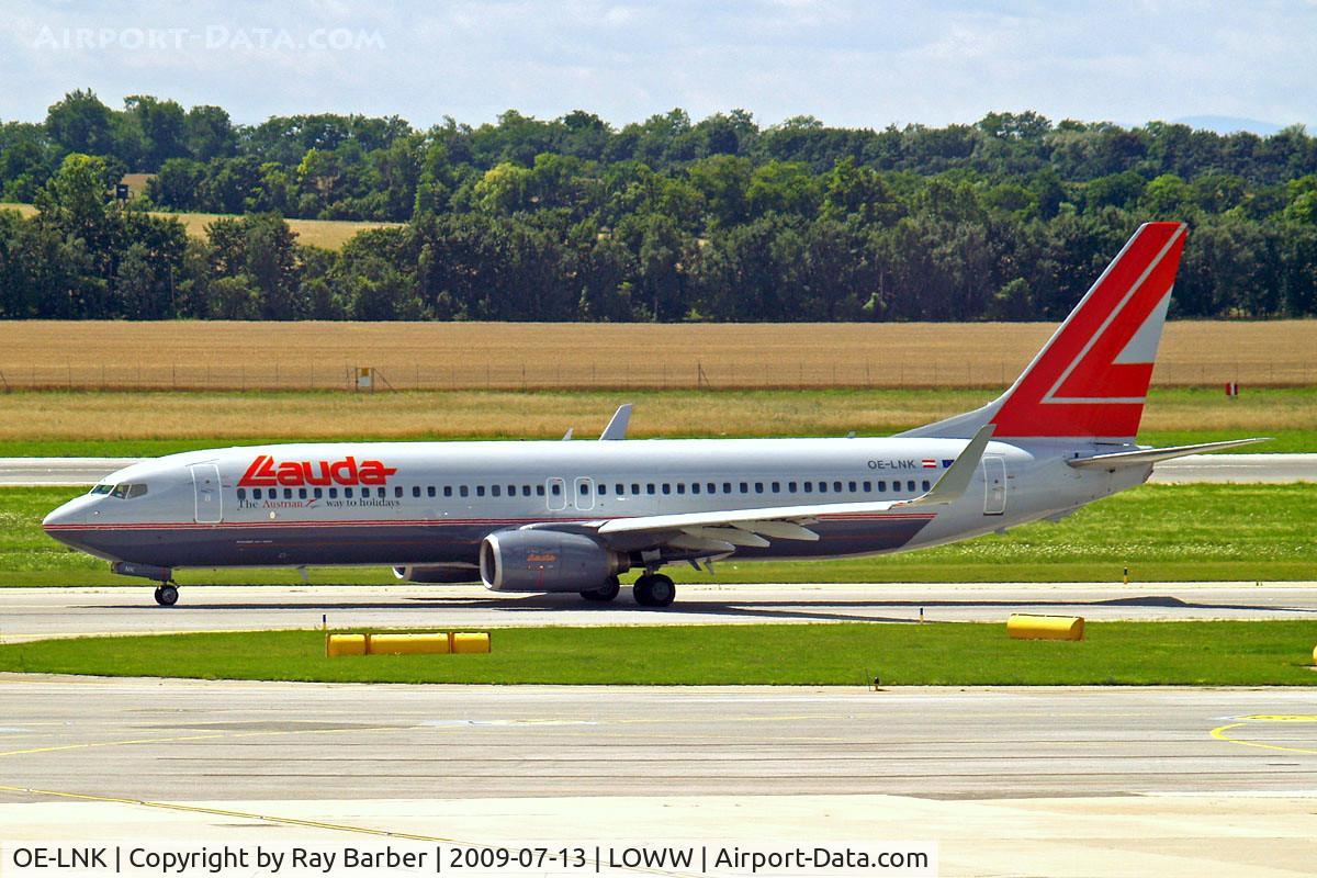 OE-LNK, 1999 Boeing 737-8Z9 C/N 28178, Boeing 737-8Z9 [28178] (Lauda Air) Vienna-Schwechat~OE 13/07/2009