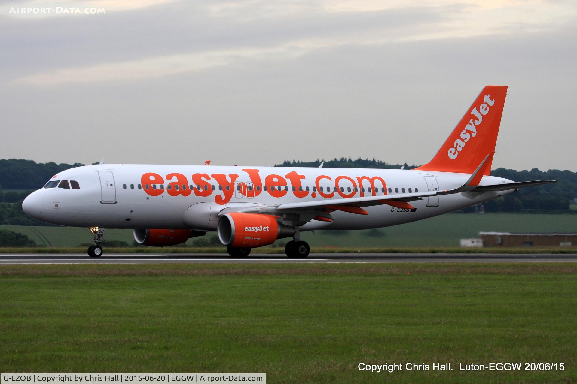 G-EZOB, 2015 Airbus A320-214 C/N 6416, easyJet