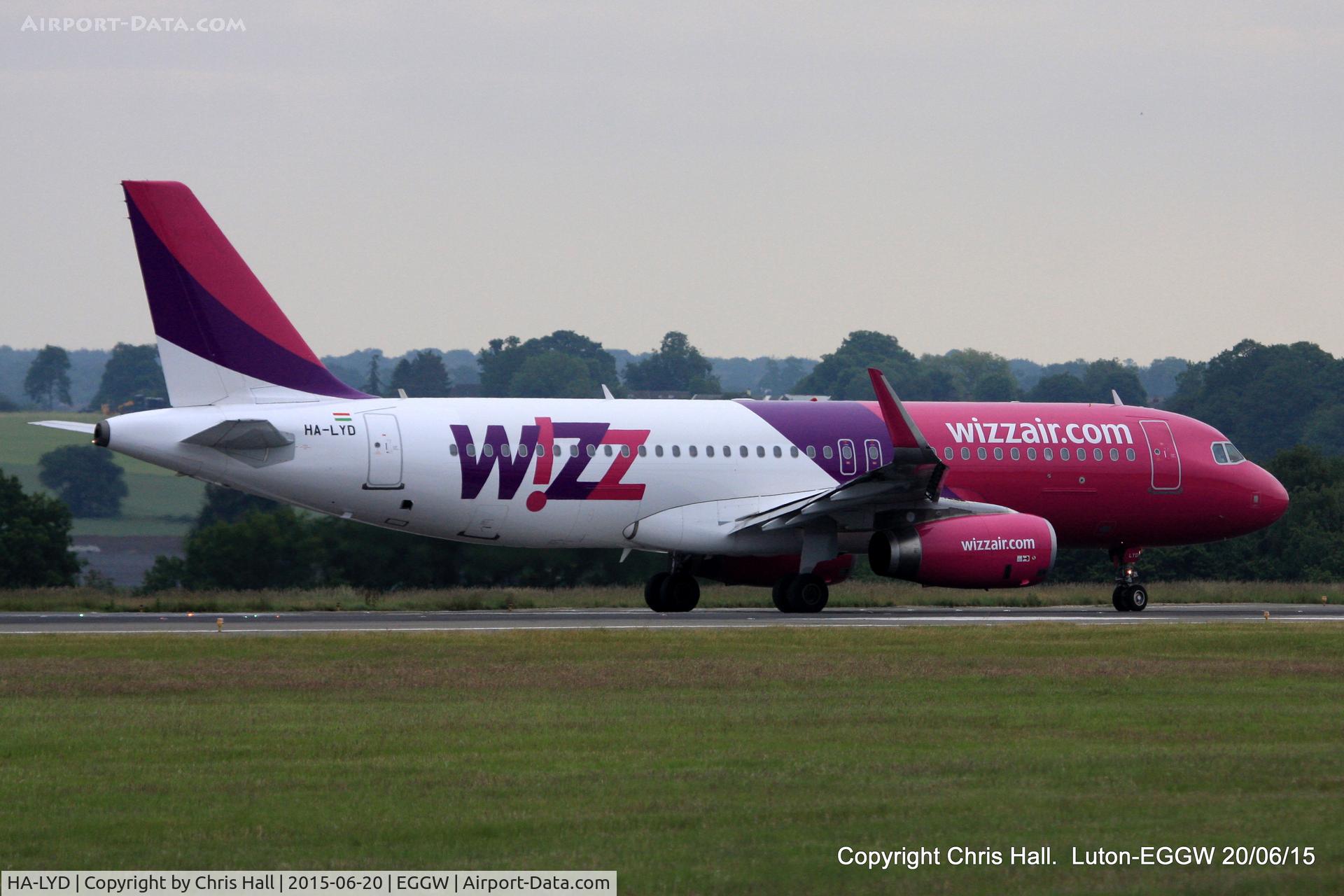 HA-LYD, 2014 Airbus A320-232 C/N 6115, Wizzair