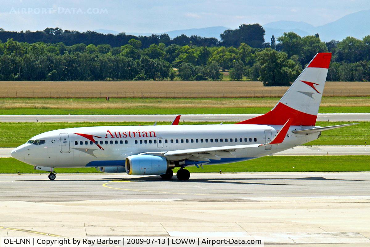 OE-LNN, 2000 Boeing 737-7Z9 C/N 30418, Boeing 737-7Z9 [30418] (Austrian Airlines) Vienna-Schwechat~OE 13/07/2009