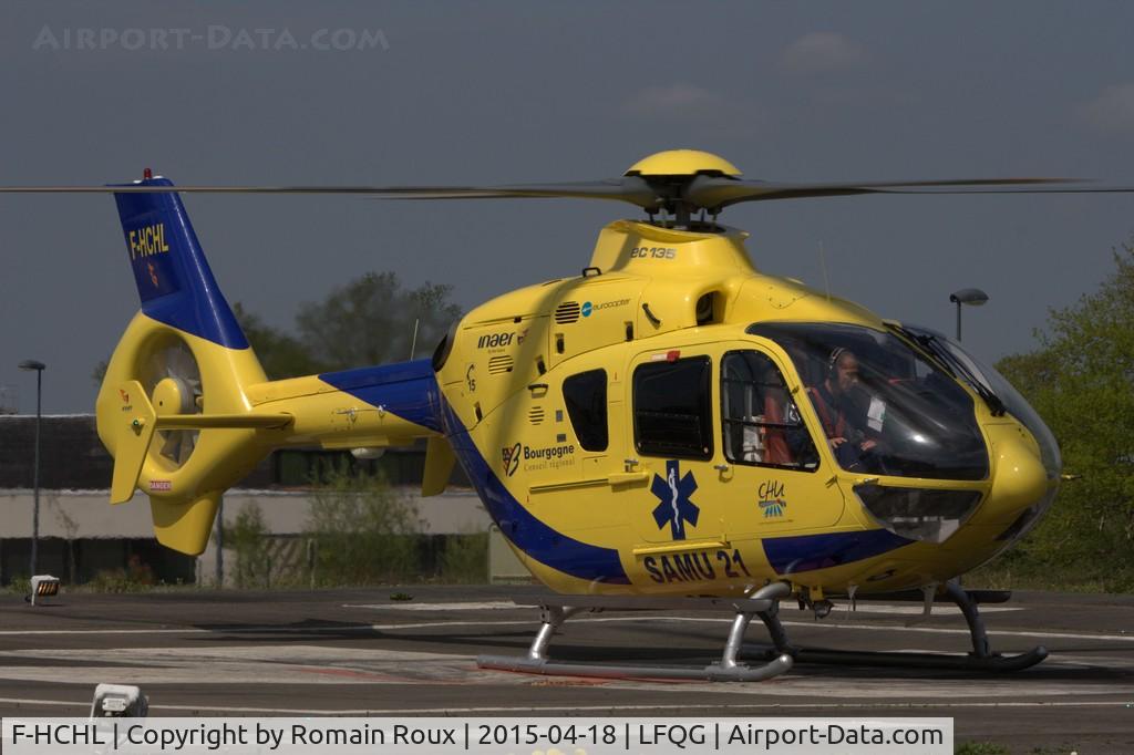 F-HCHL, 2008 Eurocopter EC-135P-2+ C/N 691, Parked