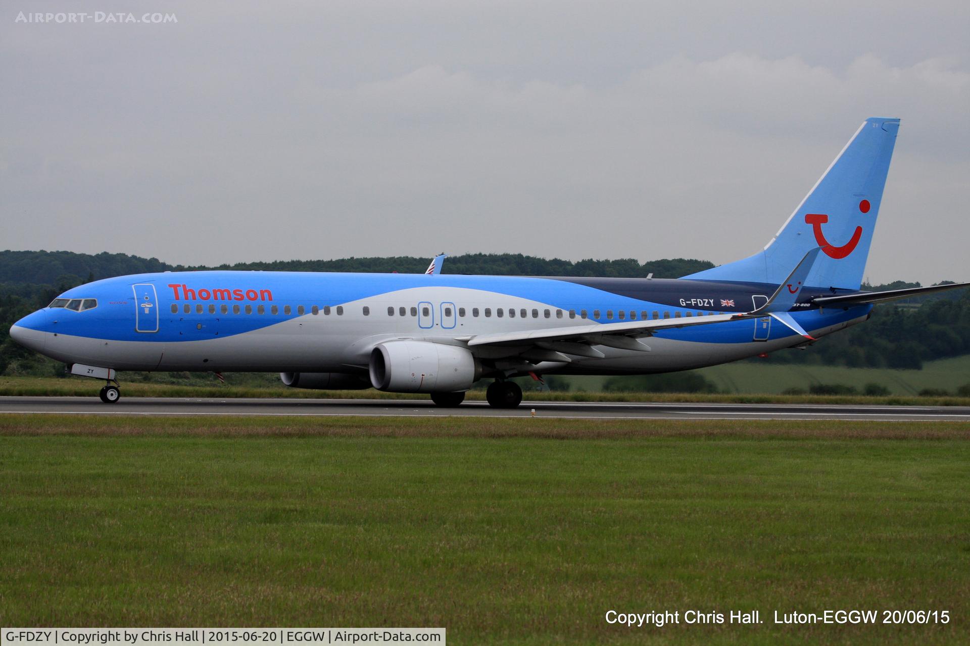 G-FDZY, 2011 Boeing 737-8K5 C/N 37261, Thomson