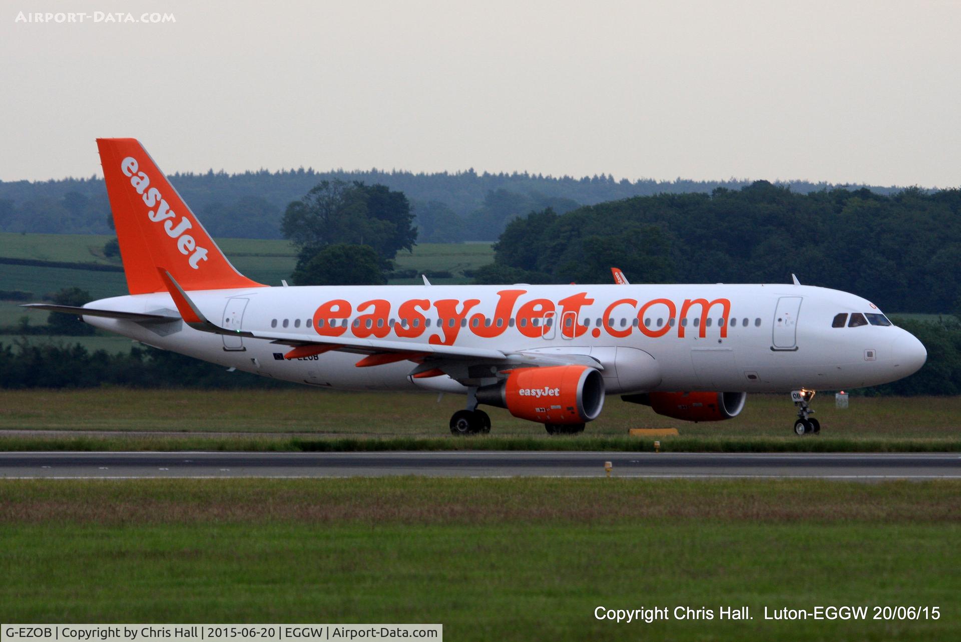 G-EZOB, 2015 Airbus A320-214 C/N 6416, easyJet